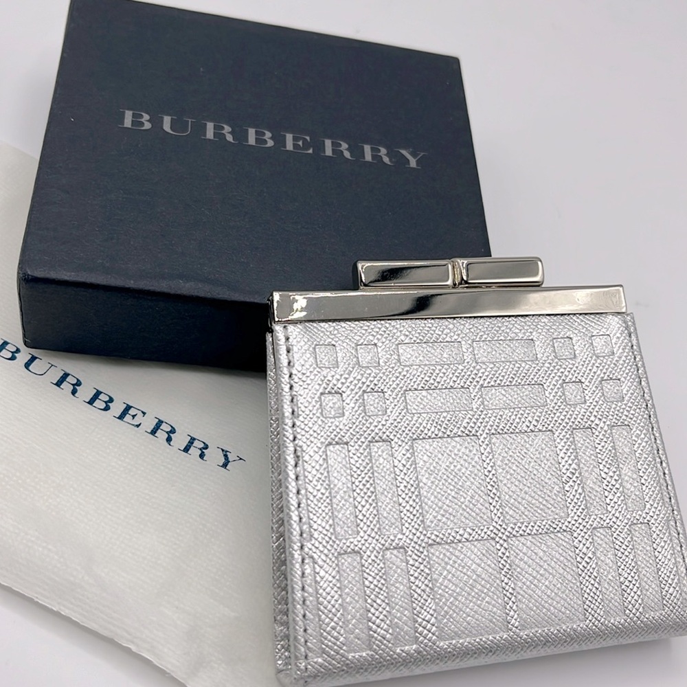 Burberry Kisslock Coin Case